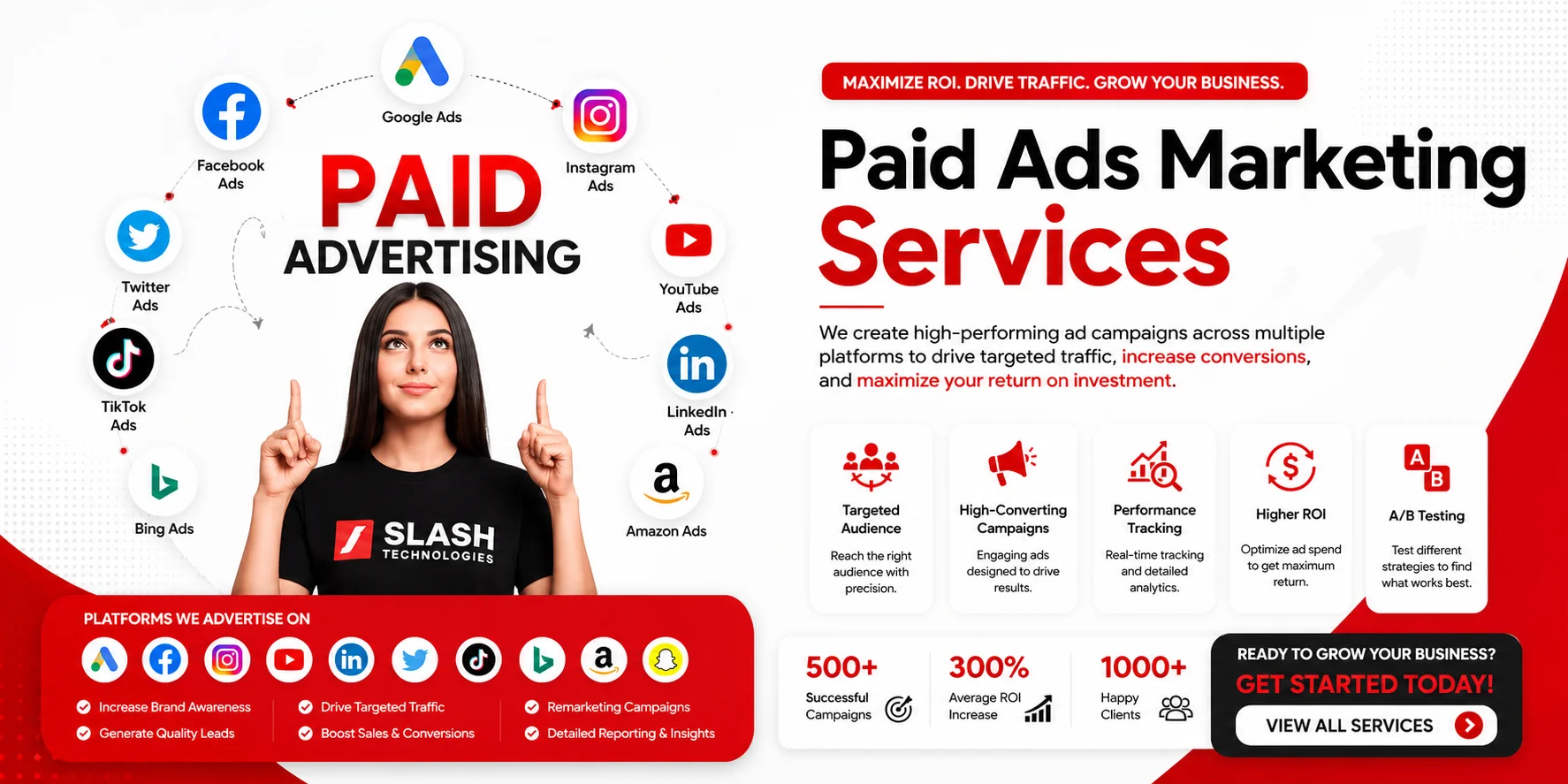 7 Paid Ads Maketing Service Slash Technologies