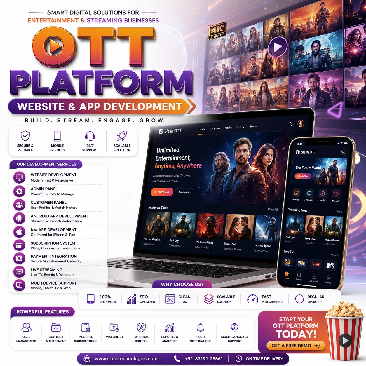 OTT Platform Development Services