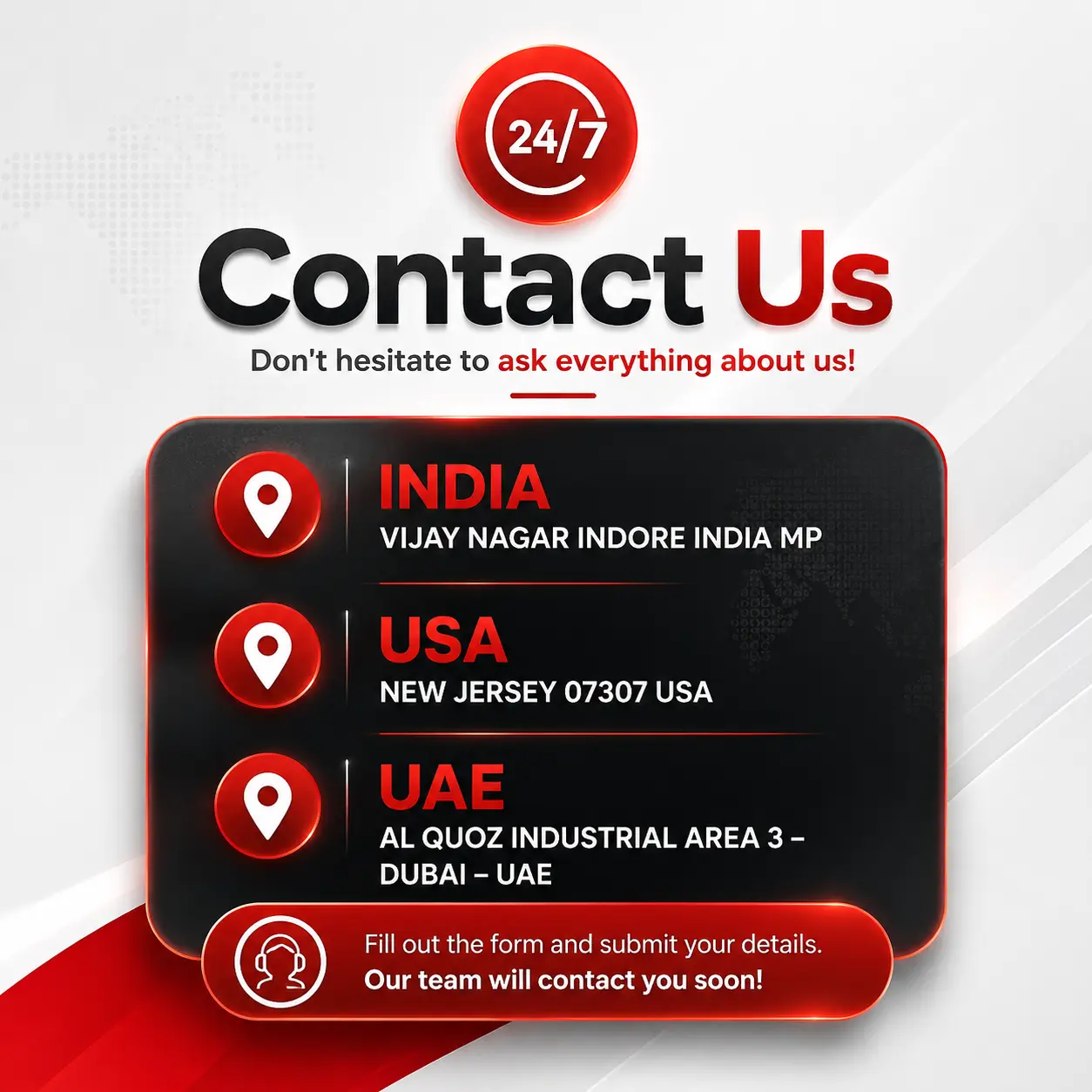 Contact Us Slash Technologies