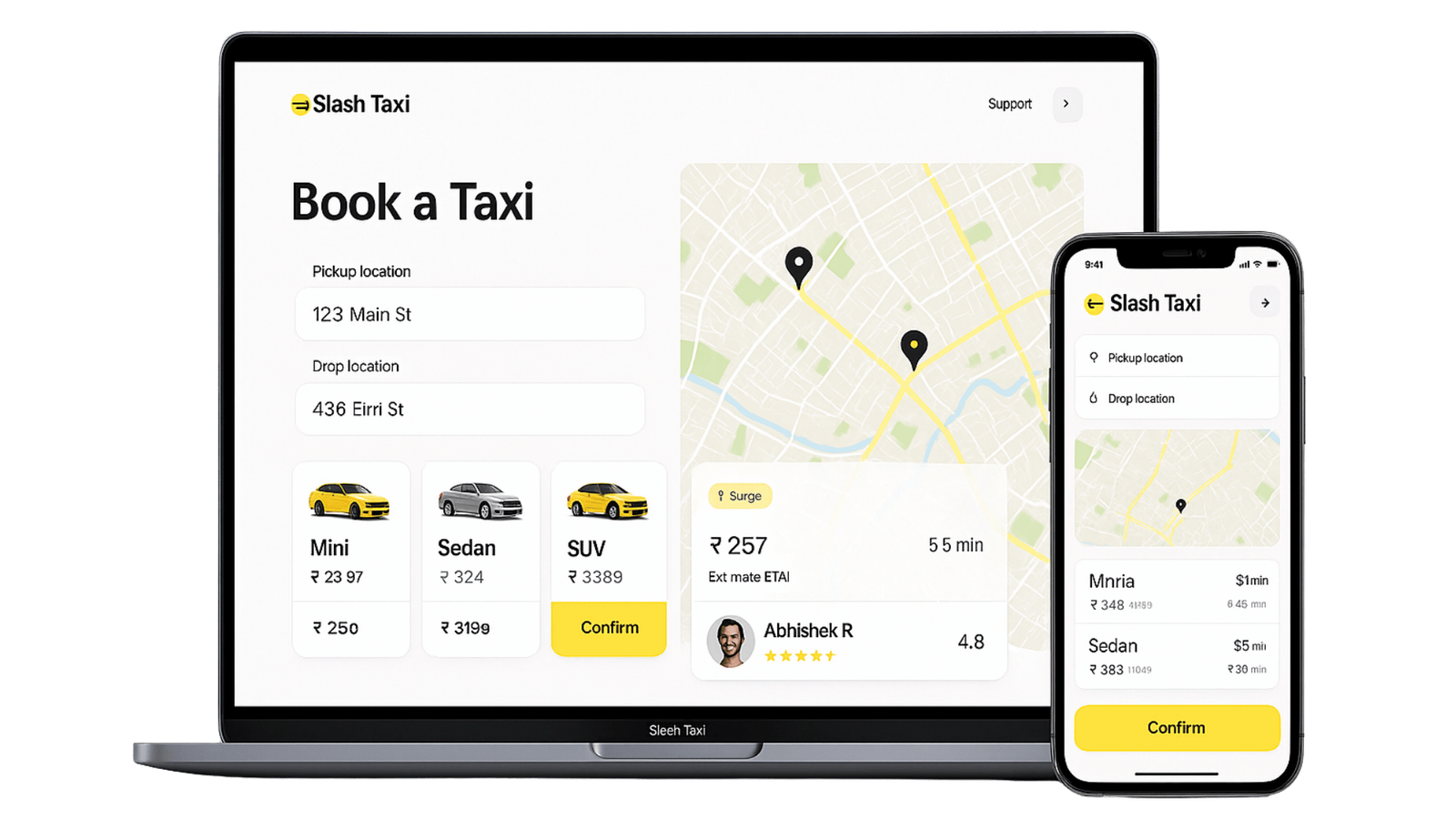 Taxi App Development