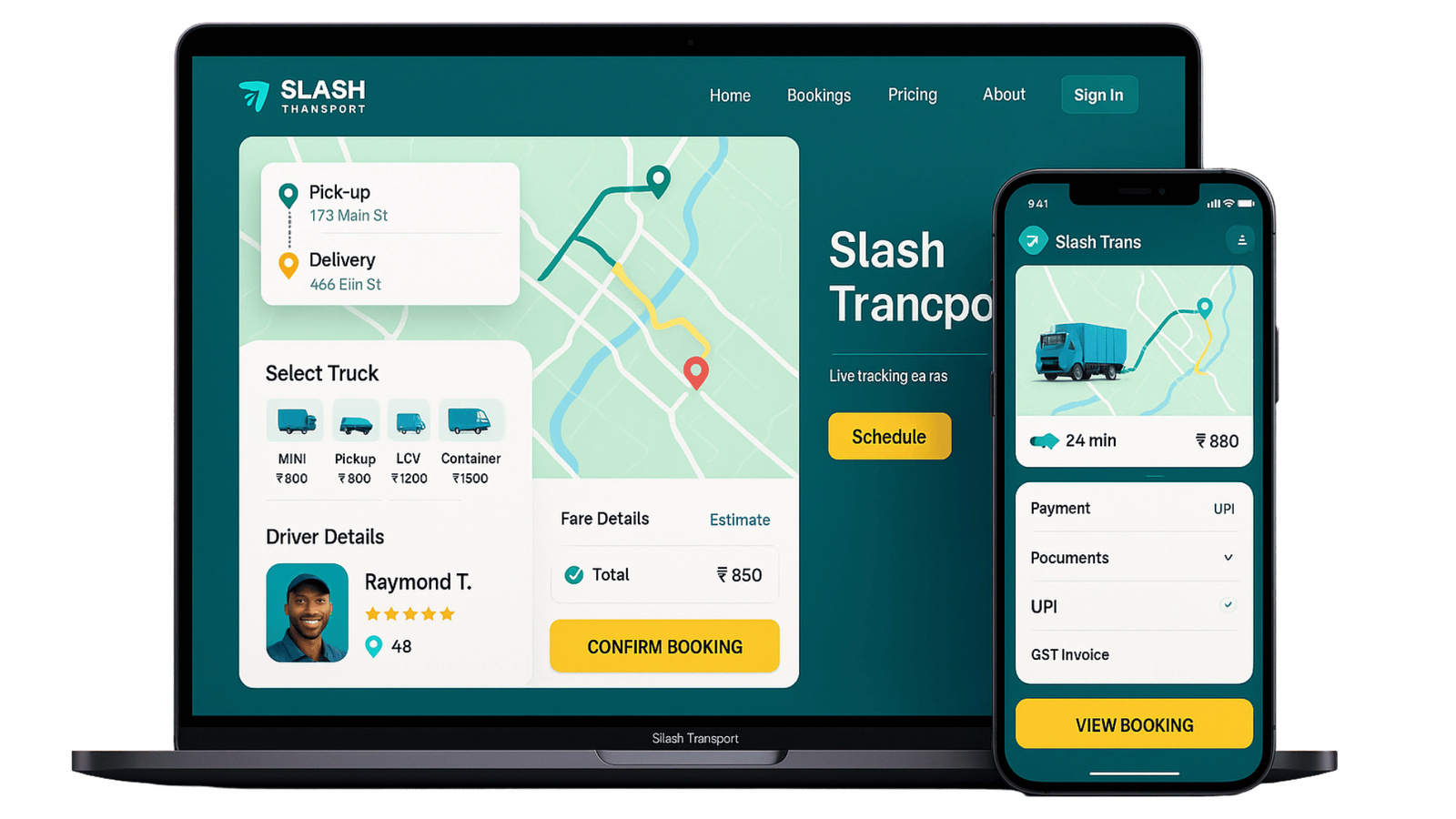 Transport App Development